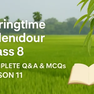 Springtime Splendour Class 8 Lesson 11 Questions Answers Assamese
